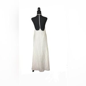 NWOT Zara Women's White Maxi Halter Dress Size S
